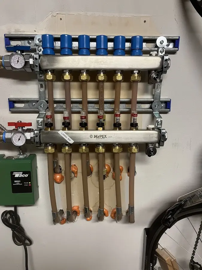 Plumber performing Leak Detection at a residential property in Flint